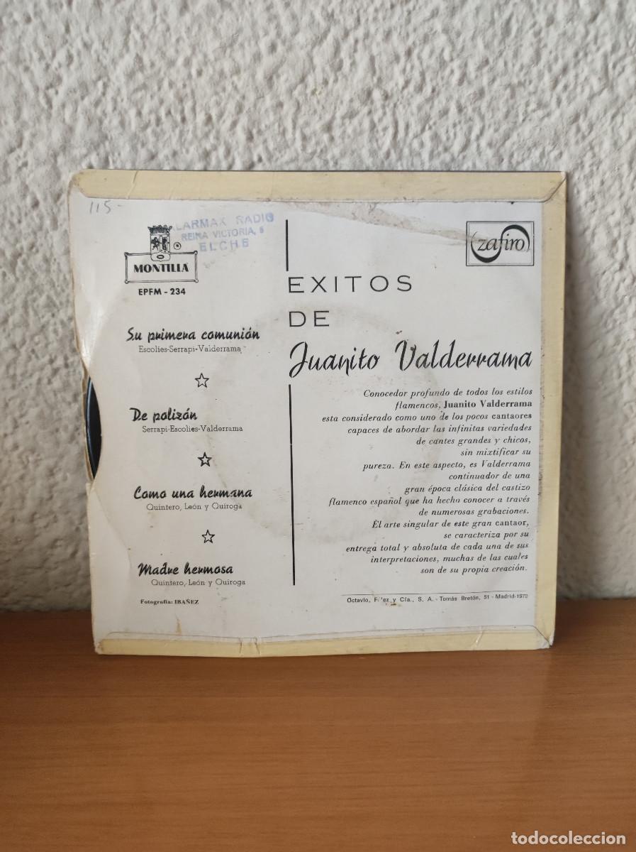 Discos de vinilo: Juanito Valderrama &ndash; Exitos de Juanito Valderrama - Foto 2