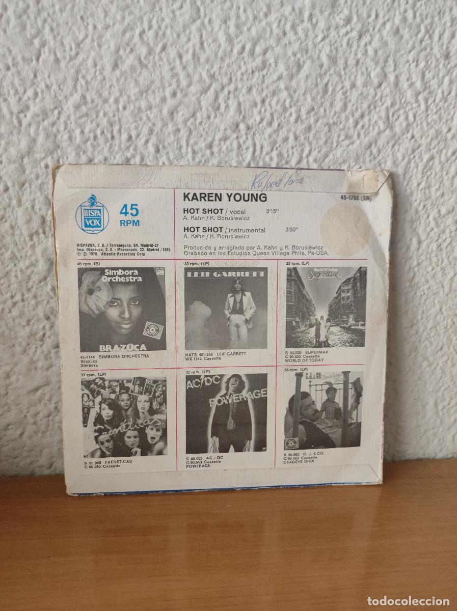 Discos de vinilo: Karen Young &ndash; Hot Shot - Foto 2