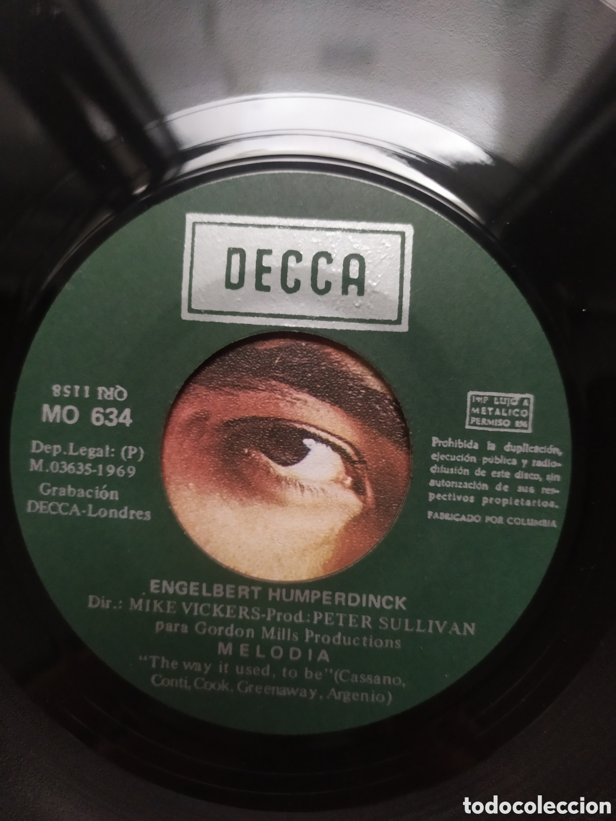 Discos de vinilo: Single Engelbert Humperdinck. Melod&iacute;a / A good thing going - Foto 3
