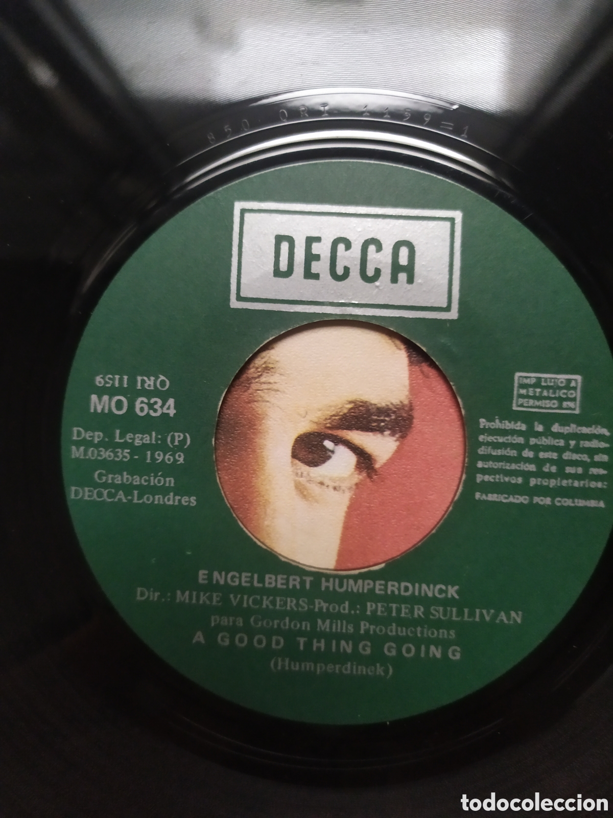 Discos de vinilo: Single Engelbert Humperdinck. Melod&iacute;a / A good thing going - Foto 4