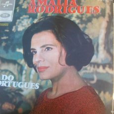 Discos de vinilo: AMALIA RODRIGUES - FADO PORTUGUÉS (COLUMBIA, 1975) - ED. LUSOBRITÁNICA -. Lote 400435194