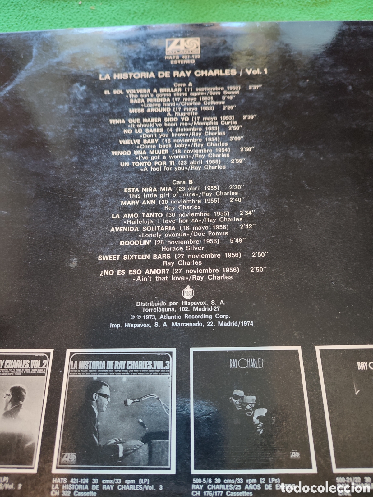 Discos de vinilo: Ray Charles - La historia de Ray Charles Vol 1 - Foto 2