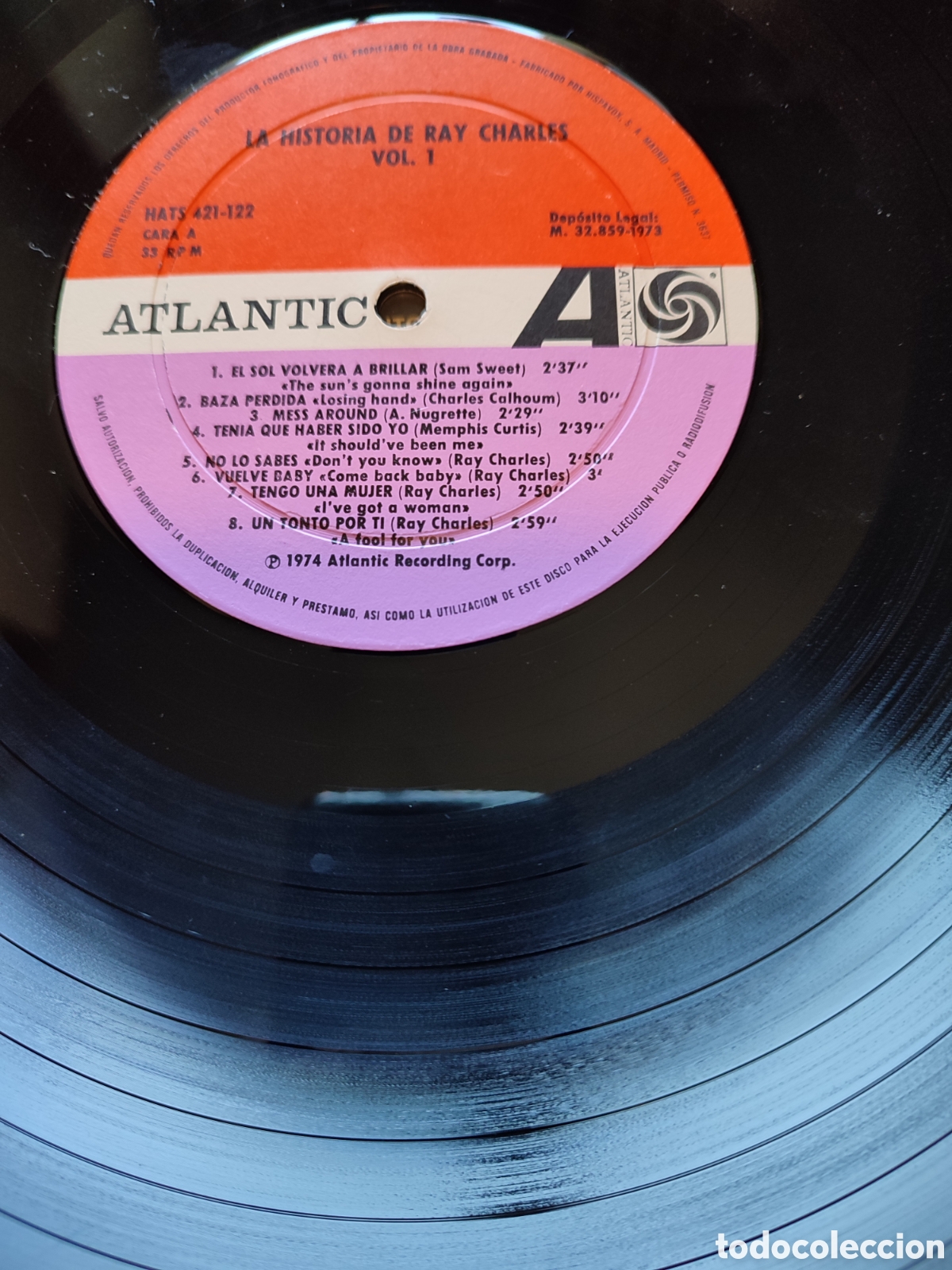 Discos de vinilo: Ray Charles - La historia de Ray Charles Vol 1 - Foto 3