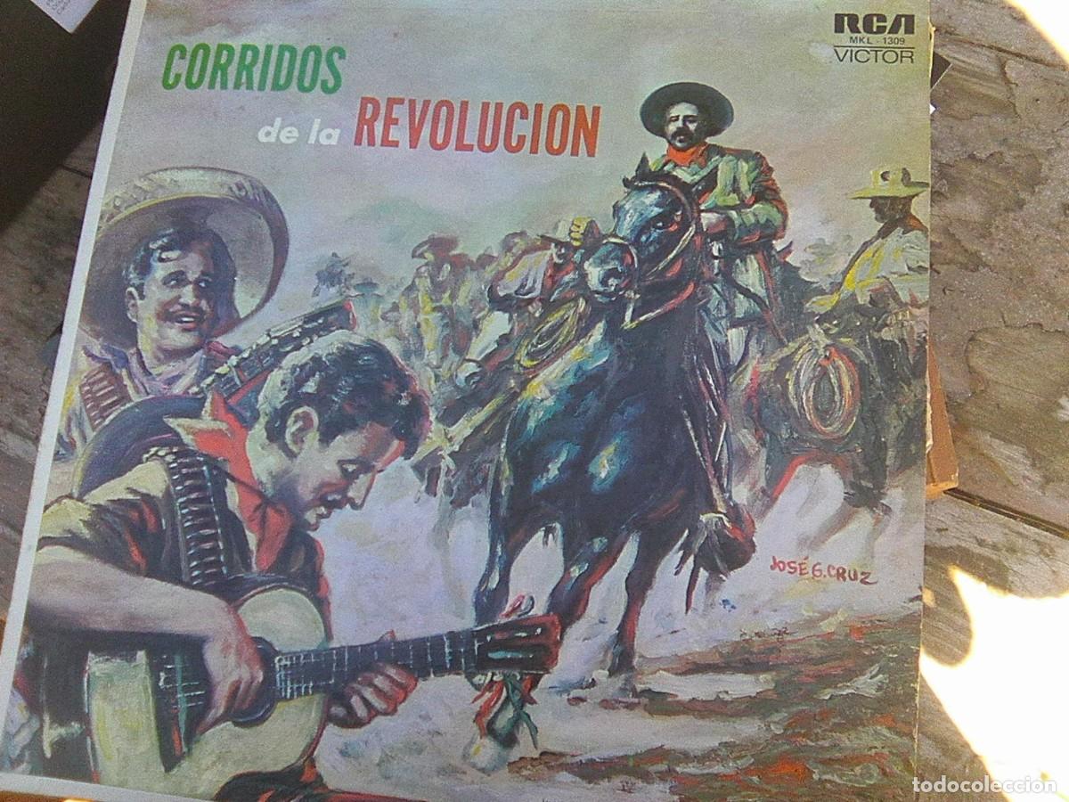 Disques de vinyle: Corridos De la Revoluci&oacute;n... por Lupes, Conejos y Trovadores Del Norte (RCA, 1960) - Ed. Mexico -