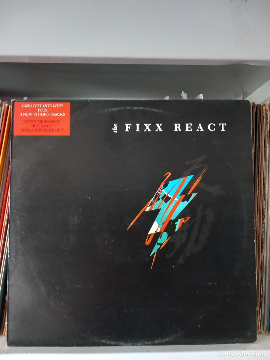 Discos de vinilo: The Fixx &lrm;&ndash; React - lp edic. venezuela - Foto 1