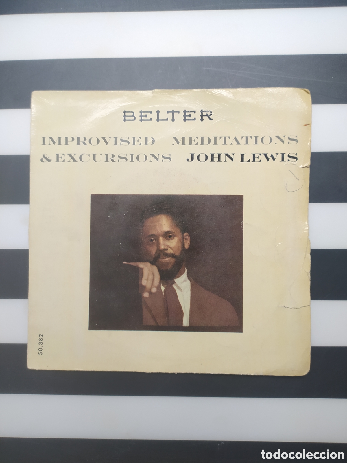 Discos de vinilo: Single John Lewis. Improvised Meditations & Excursions - Foto 1