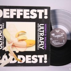 Discos de vinilo: DISCO LP DE VINILO - DEFFEST AND BADDEST ! - WENDY O WILLIAMS ULTRAFLY - PROFILE RÉCORDS - 1988. Lote 400452524