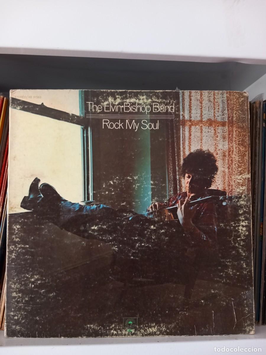 Discos de vinilo: The Elvin Bishop Band &ndash; Rock My Soul - lp usa gatefold