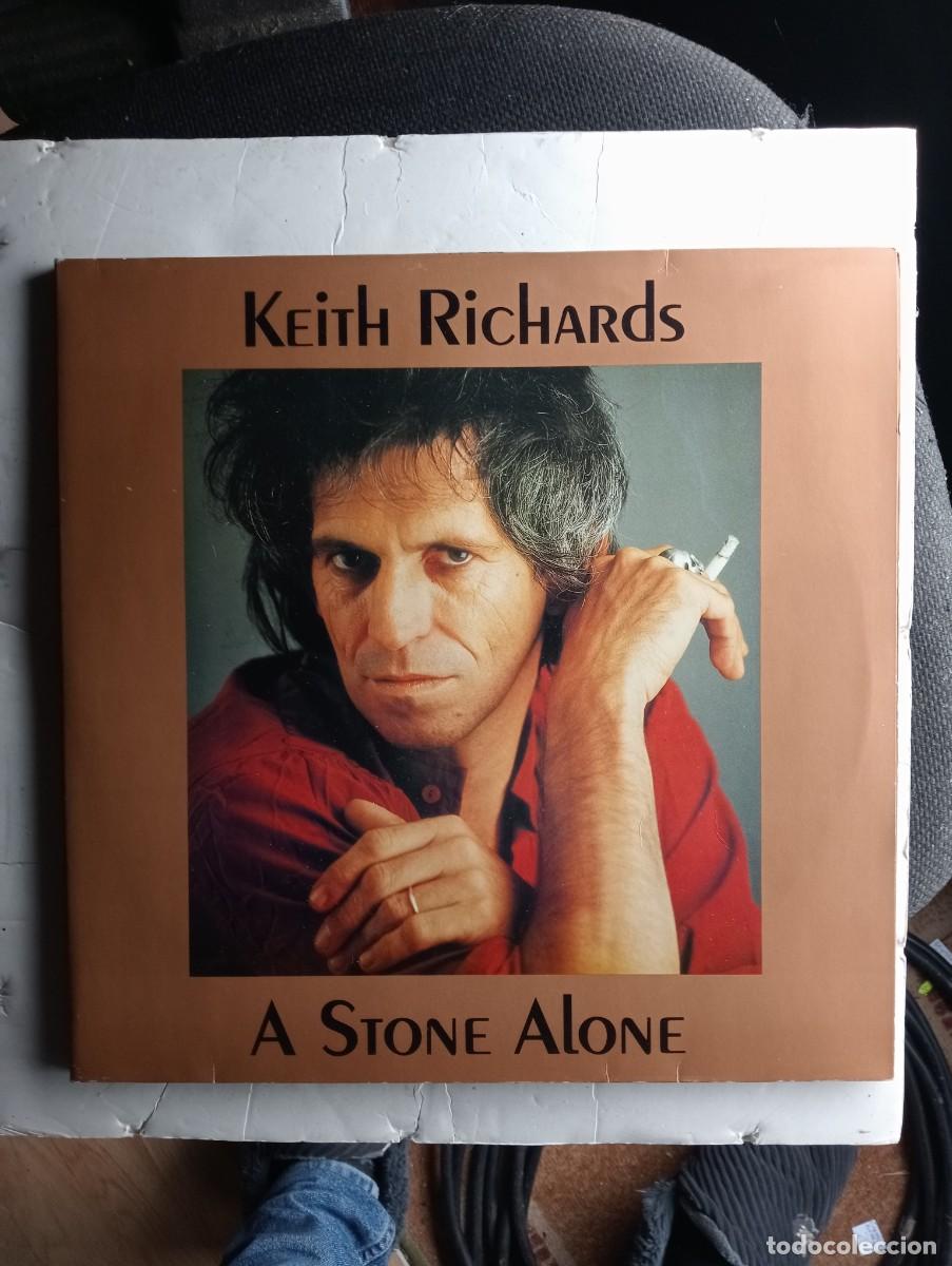 Discos de vinilo: keith richards a stone alone 1991 gatefold 2 lps - Foto 1