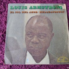 Discos de vinilo: LOUIS ARMSTRONG – THE SUNSHINE OF LOVE, VINYL 7” SINGLE 1968 SPAIN H 358. Lote 400455699