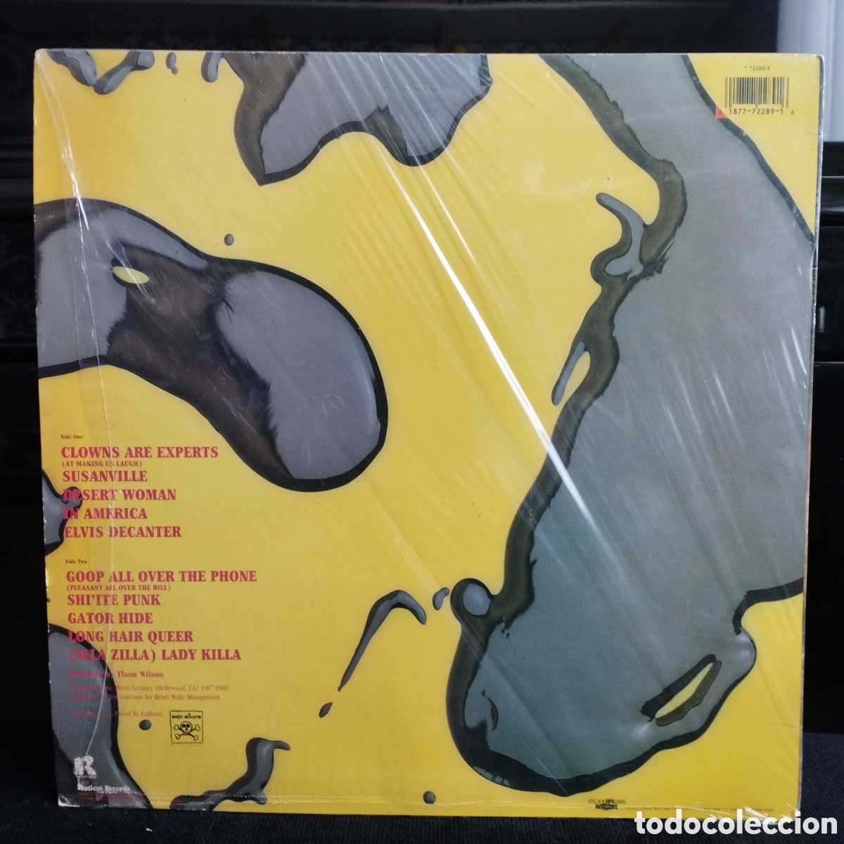 Discos de vinilo: The Vandals - Slippery When Ill US 1988 - Foto 2