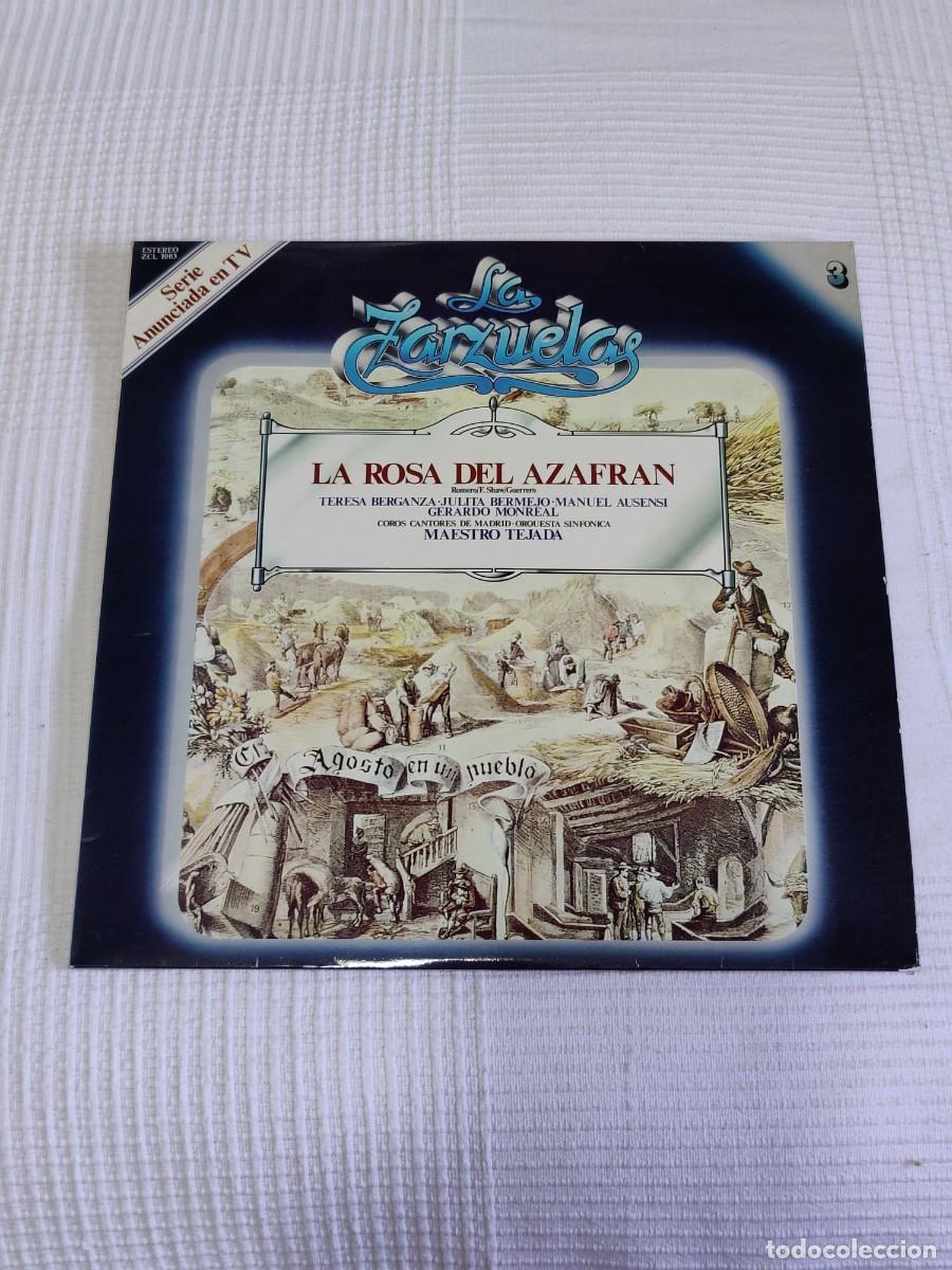 Discos de vinilo: La Zarzuela 3 - La Rosa Del Azafr&aacute;n