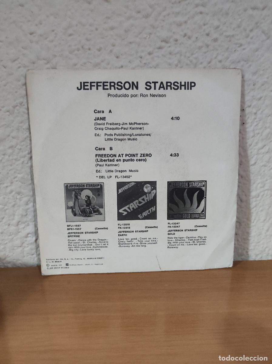 Discos de vinilo: Jefferson Starship &ndash; Jane / Freedom At Point Zero - Foto 2