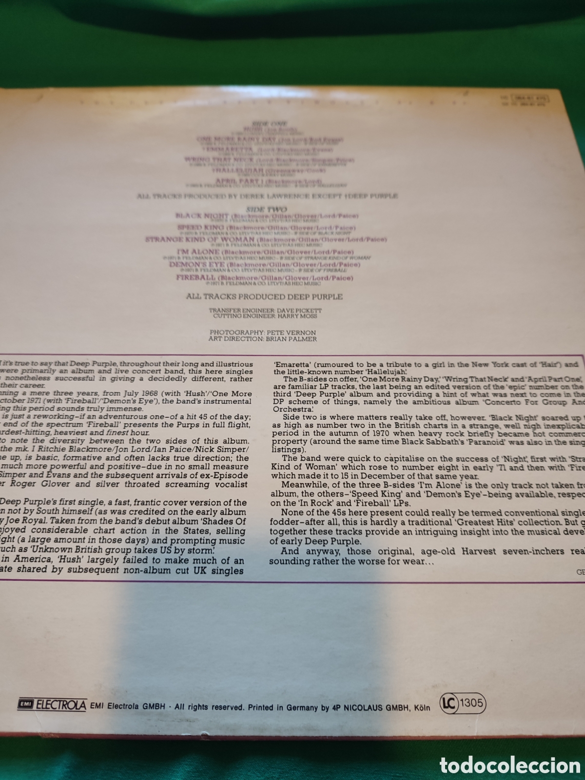 Discos de vinilo: Deep Purple - Singles A&Bs - Foto 2