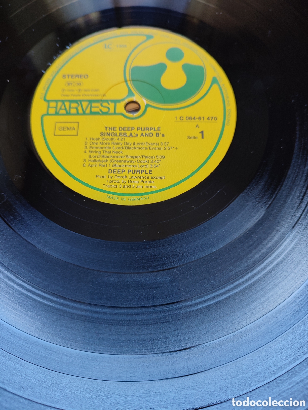 Discos de vinilo: Deep Purple - Singles A&Bs - Foto 3