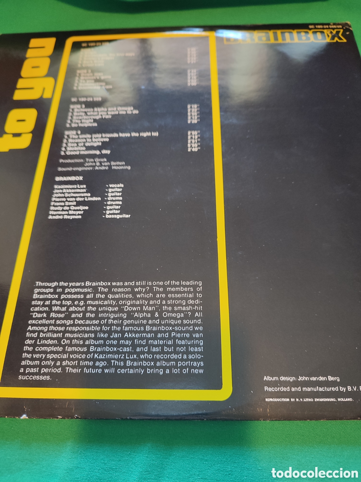 Discos de vinilo: Brainbox - To you Vinilo Lp - Foto 2