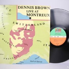 Discos de vinilo: DISCO LP DE VINILO - DENNIS BROWN - LIVE AT MONTREUX - ATLANTIC RÉCORDS - REGGAE - AÑO 1979. Lote 400531414
