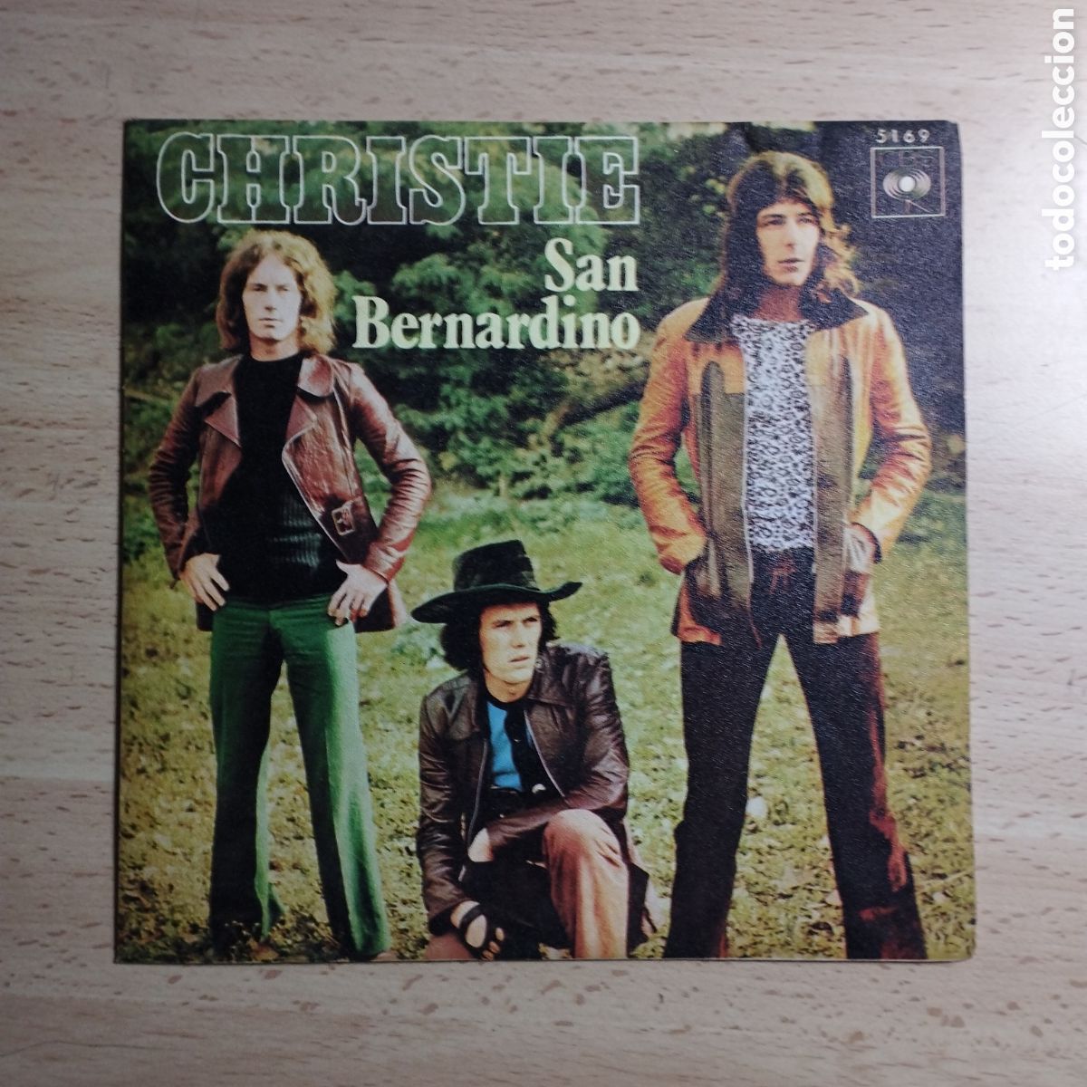 Vinyl-Schallplatten: Single 7 &rdquo; Christie 1970 San Bernardino.