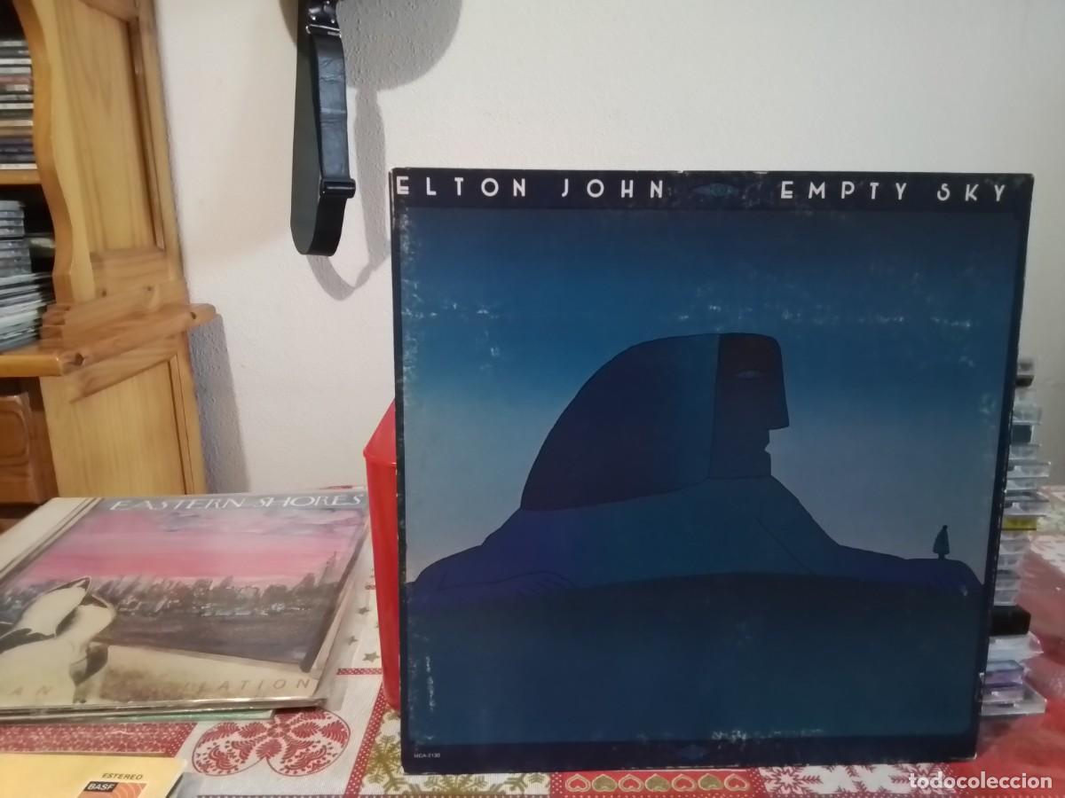 Discos de vinilo: ELTON JOHN - EMPTY SKY (USA CARPETA DOBLE) LP VINYL 1970. NM-NM