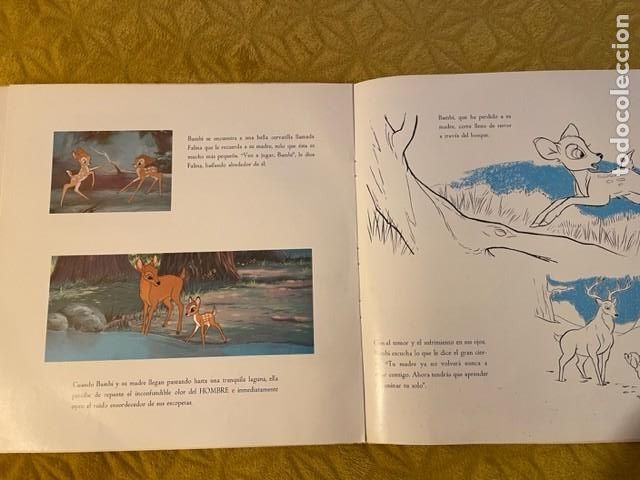 Discos de vinilo: BAMBI- LP - DISNEY - DISNEYLAND RECORD - Foto 3