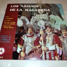 Discos de vinilo: LOS ARMAOS DE LA CENTURIA ROMANA MACARENA-ORIGINAL 1974-MARCHAS DE SEMANA SANTA SEVILLA-RARO