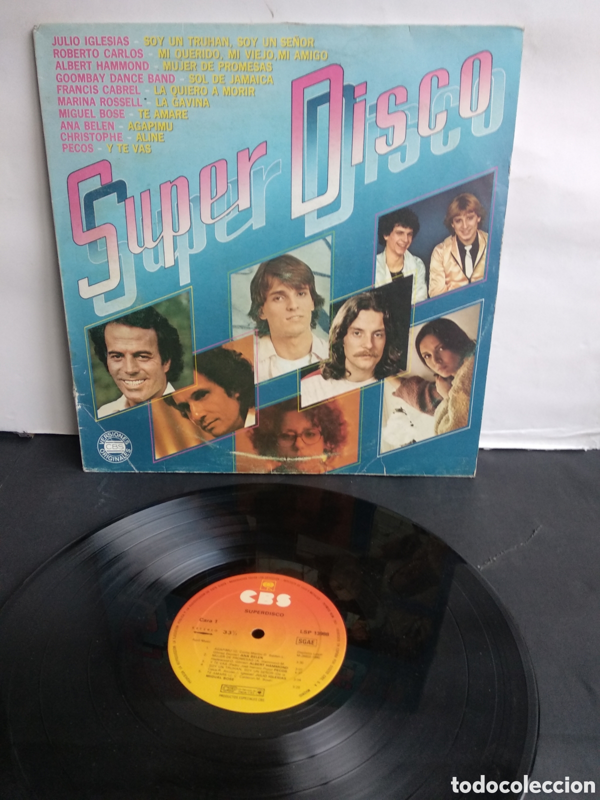 Discos de vinilo: SUPER DISCO, SPAIN, CBS, 1980, LC.5 - Foto 1