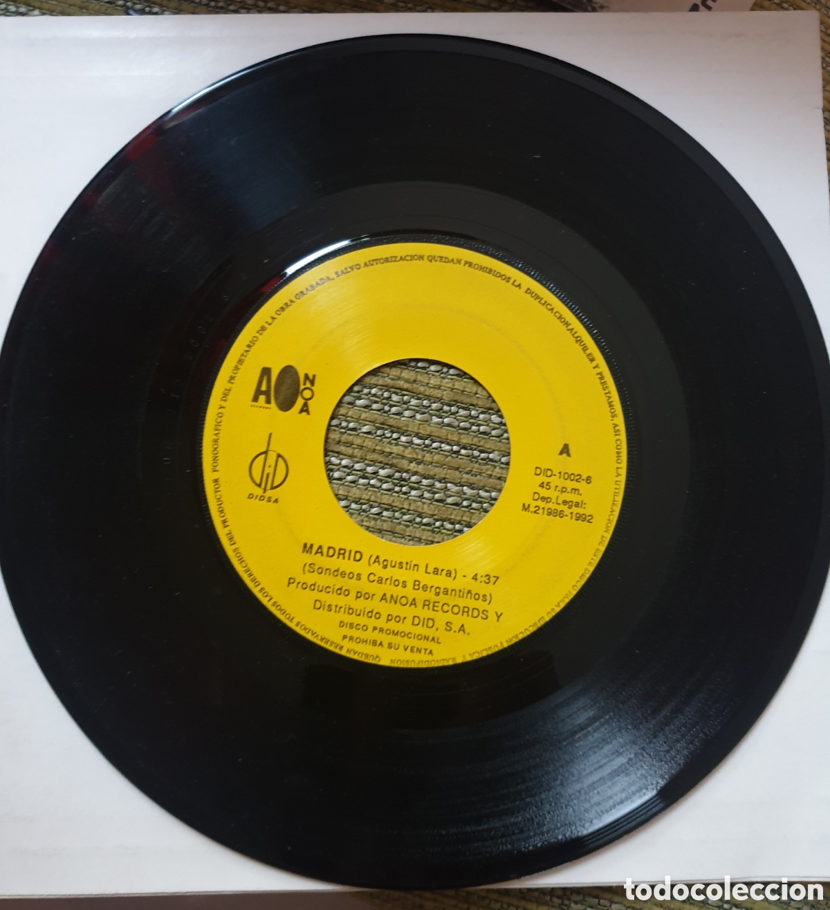 Discos de vinilo: Agustin Lara - Madrid - Foto 1
