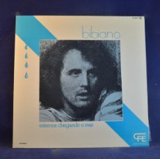 Discos de vinilo: BIBIANO – ESTAMOS CHEGANDO O MAR - LP