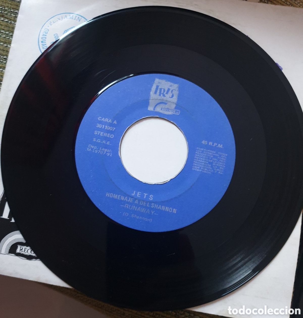 Discos de vinilo: Jets - runaway. Homenaje a delshannon - Foto 1