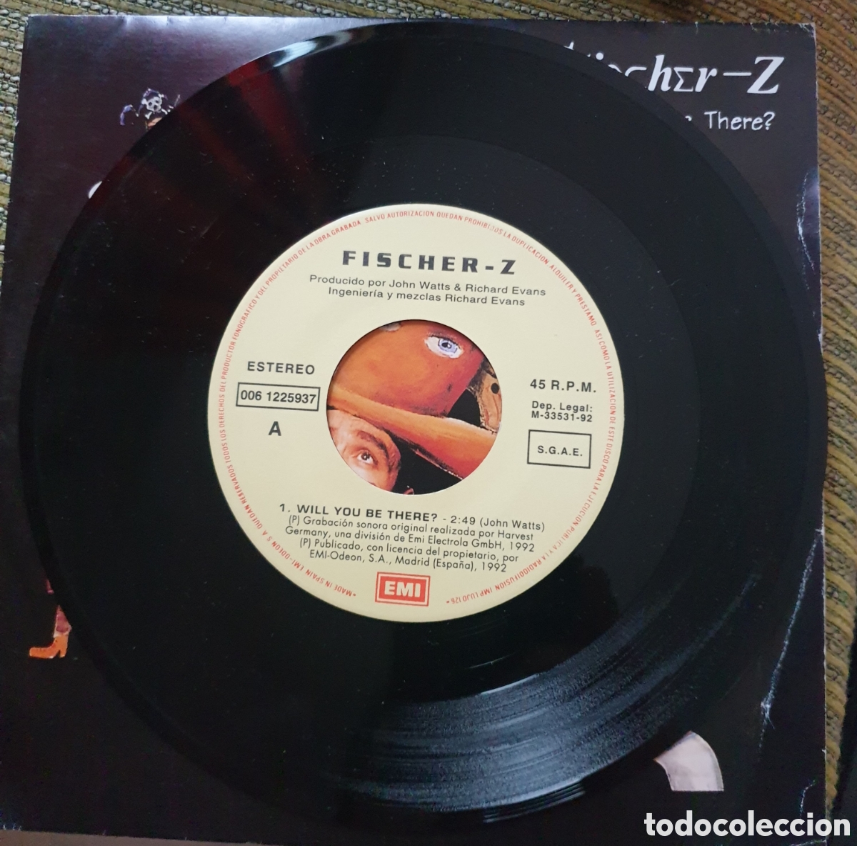 Discos de vinilo: Fischer-Z - will you be there? - Foto 2