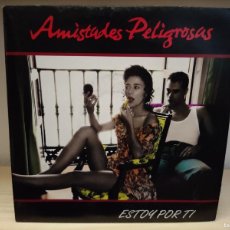 Discos de vinilo: SINGLE 404 AMISTADES PELIGROSAS - ESTOY POR TI - 1991. Lote 400636334