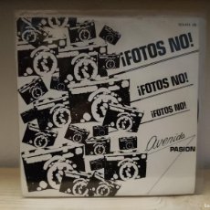 Discos de vinilo: SINGLE 408 AVENIDA PASIÓN - FOTOS NO, UN POCO TRISTE - 1986. Lote 400637314