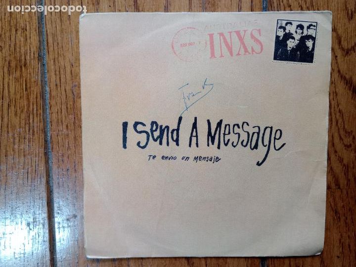 Discos de vinilo: Inxs - i senda a message + mechanical - Foto 1