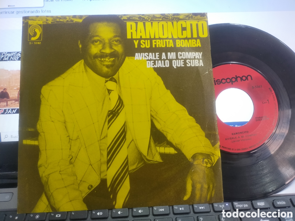 Discos de vinilo: Ramoncito single avisale a mi compay Espa&ntilde;a 1977 - Foto 1