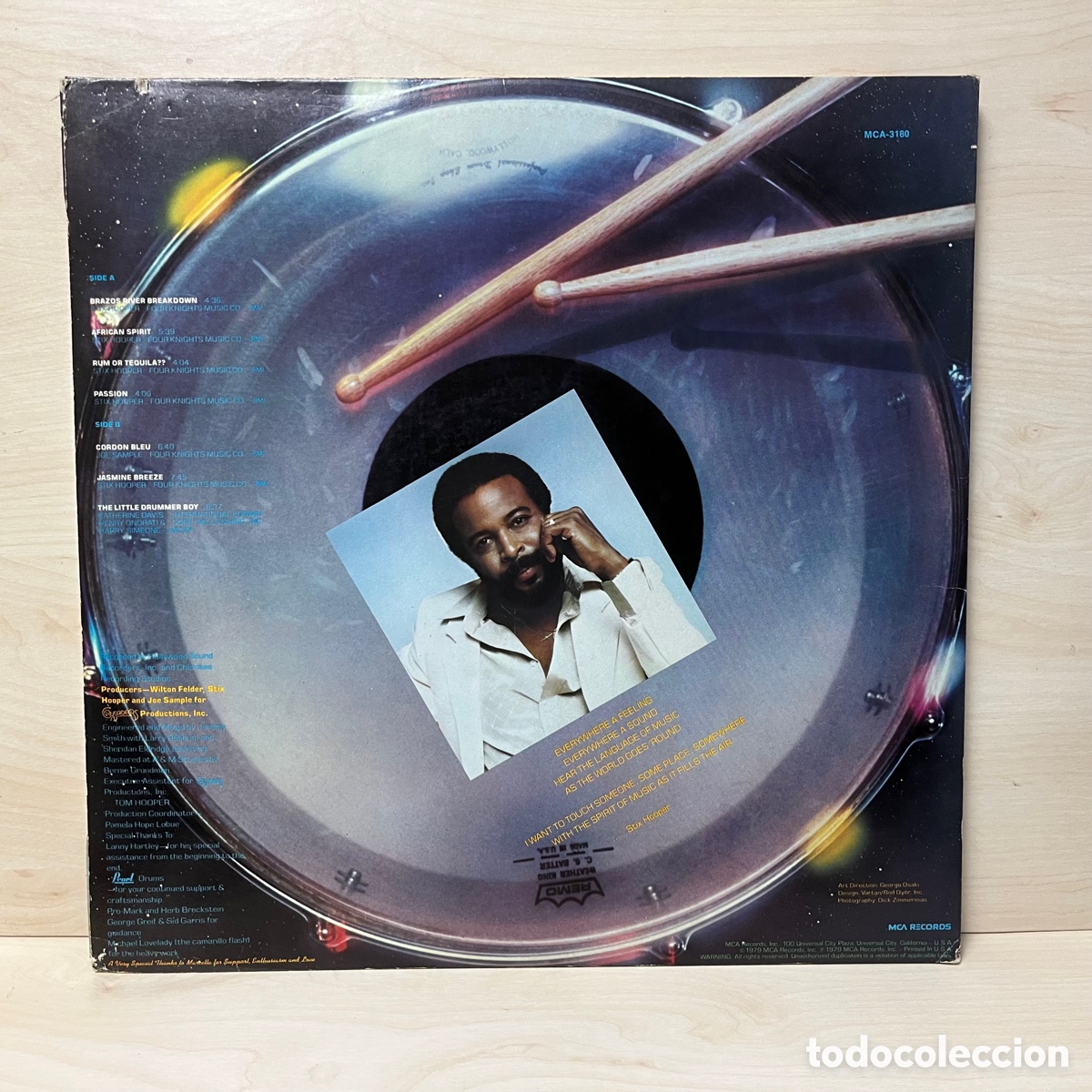 Discos de vinilo: &rdquo;Stix&rdquo; Hooper - The World Within (LP, Album) - Foto 2