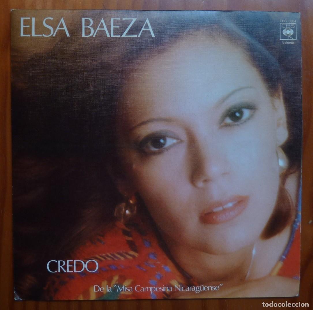 Discos de vinilo: ELSA BAEZA / CREDO / 1977 / SINGLE - Foto 1