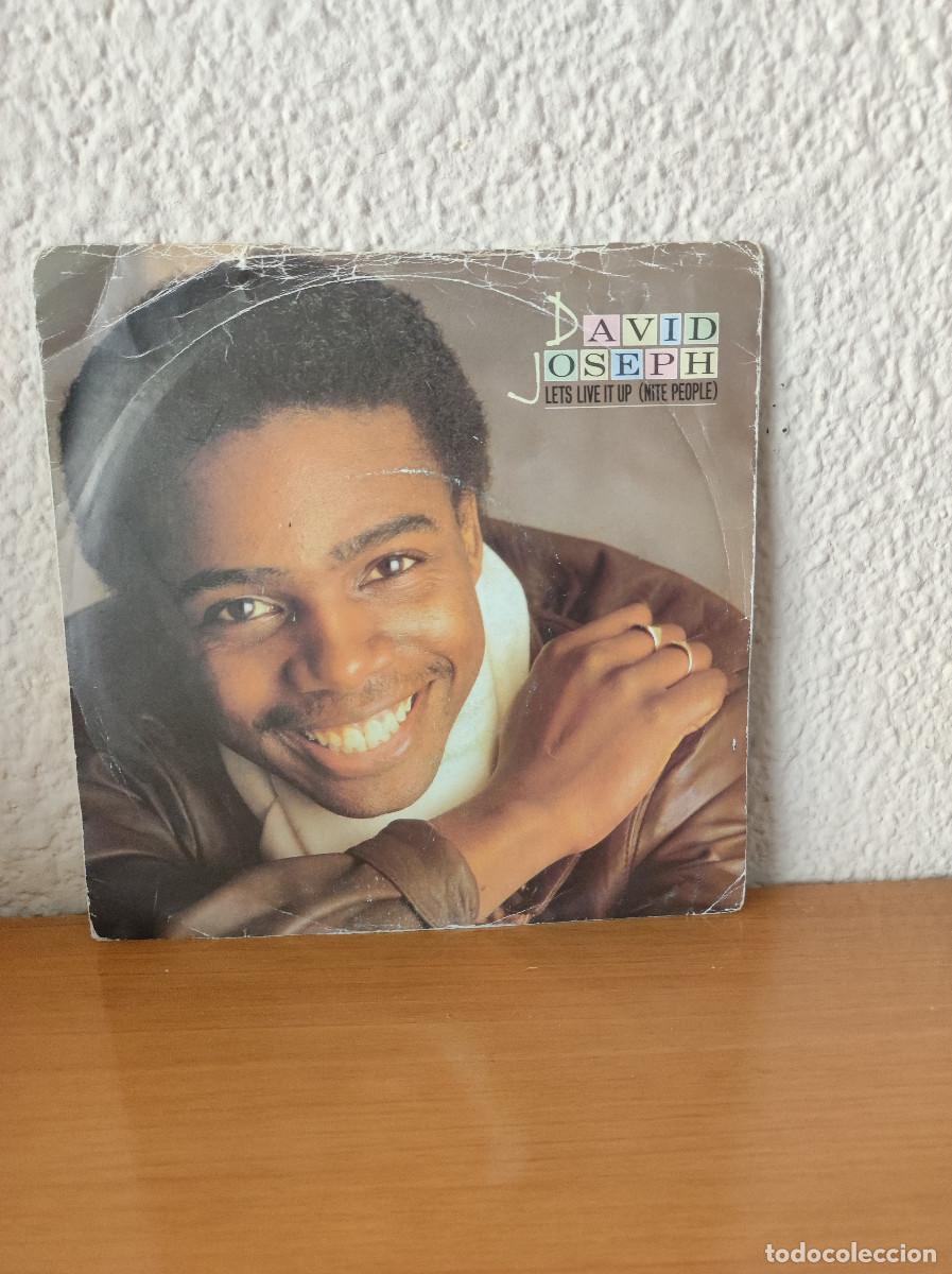 Discos de vinilo: David Joseph &ndash; Lets Live It Up (Nite People) - Foto 1