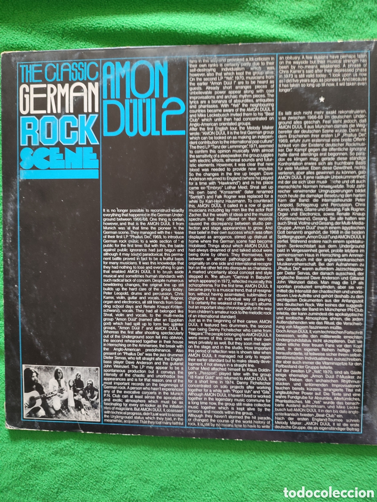 Discos de vinilo: Am&oacute;n Duul 2 - The Classic Germ&aacute;n Rock scene - Foto 3