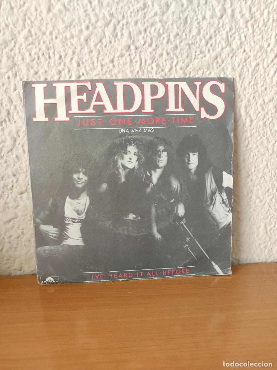 Discos de vinilo: Headpins &ndash; Just One More Time - Foto 1