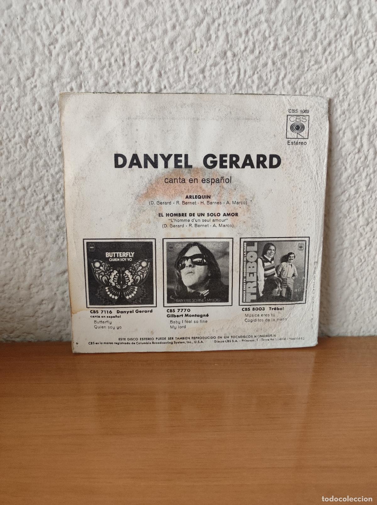 Discos de vinilo: Danyel G&eacute;rard &ndash; Canta En Espa&ntilde;ol: Arlequin - Foto 2