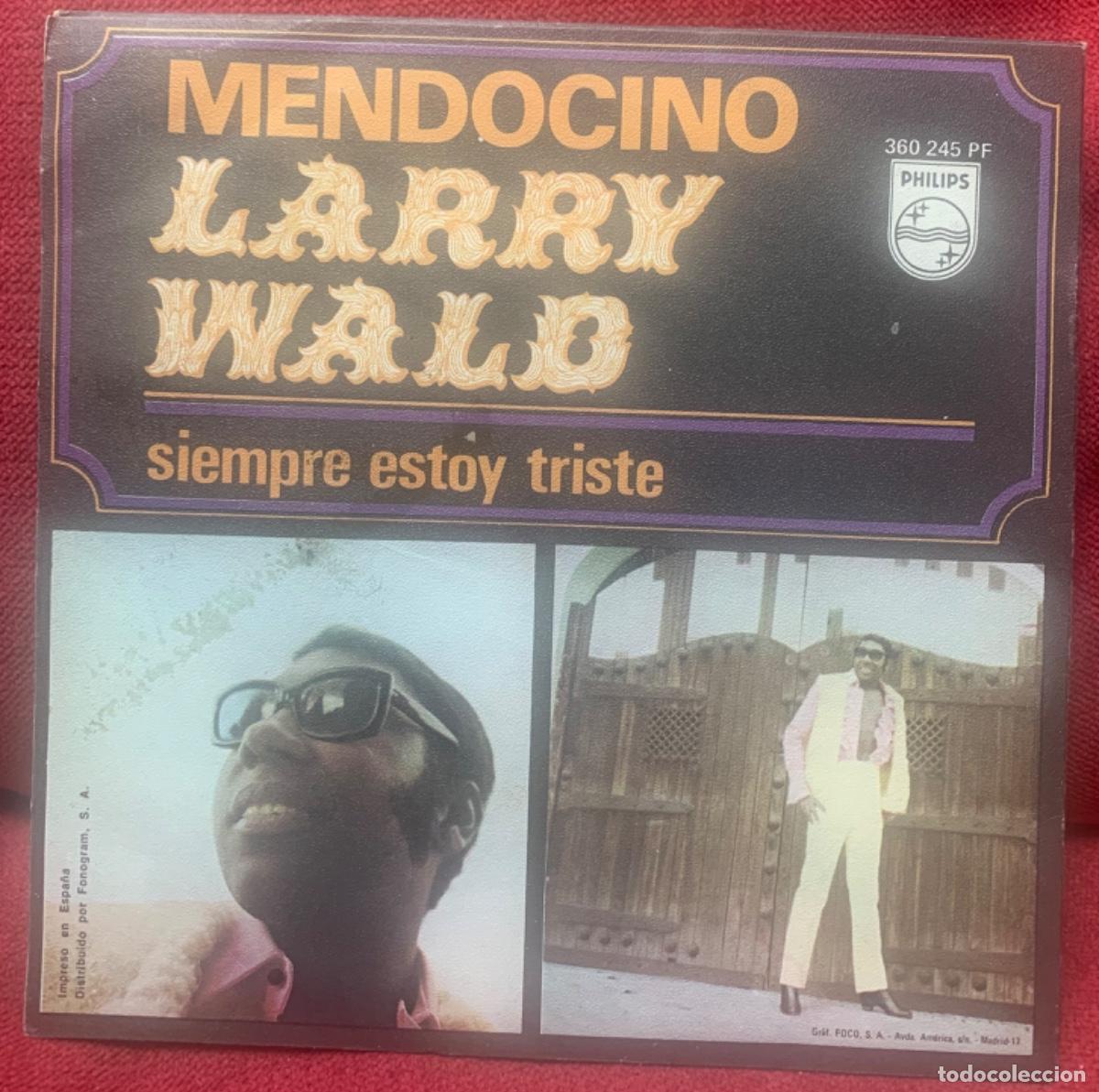 Discos de vinilo: Larry wald &ldquo;mendocino&rdquo; philips 1969 - Foto 2