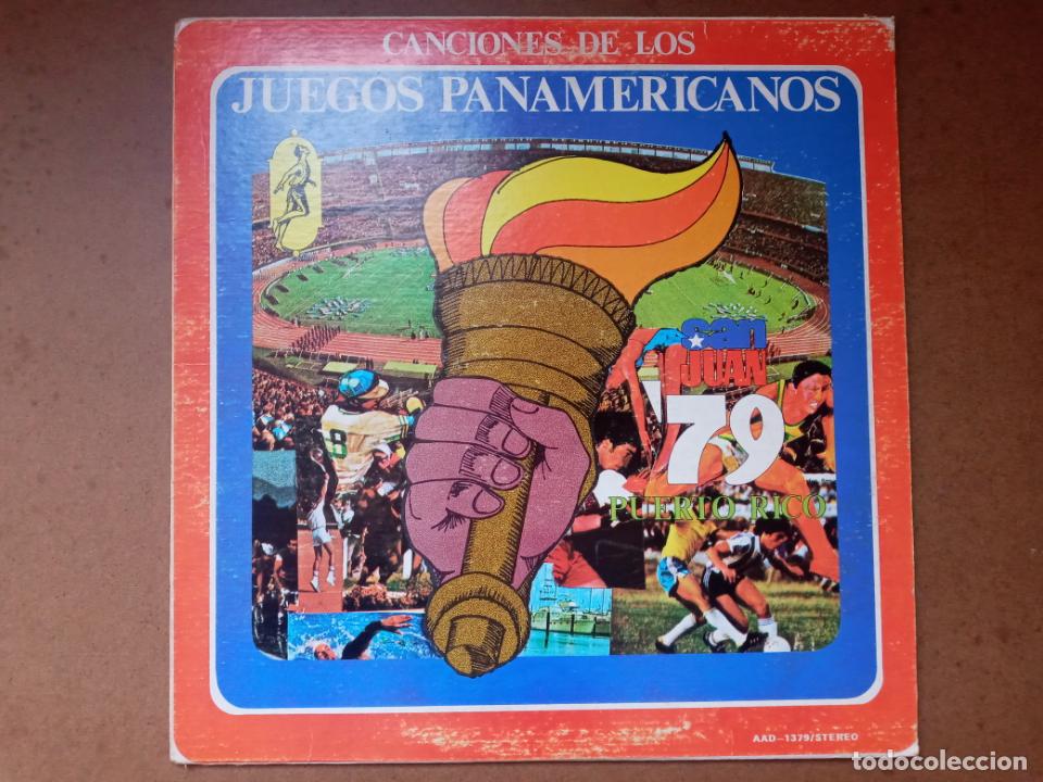 Disques de vinyle: Canciones de los juegos Panamericanos- San Juan '79 Puerto Rico- lp 1979