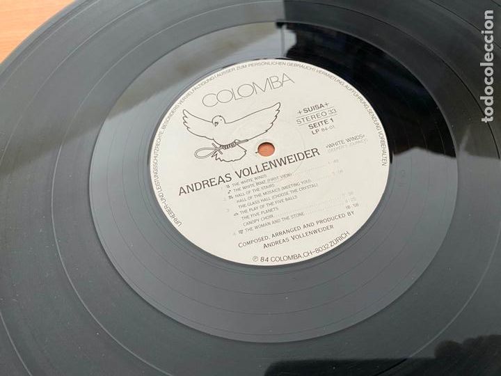Discos de vinilo: ANDREAS VOLLENWEIDER (WHITE WINDS) LP 1984 (B-58) - Foto 2