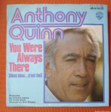 Discos de vinilo: ANTHONY QUINN SINGLE SELLO W. B. AÑO 1976 EDITADO EN ALEMANIA.... Lote 400693349