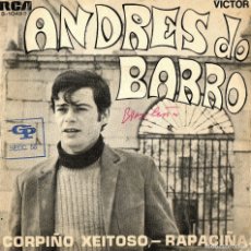 Discos de vinilo: ANDRES DI BARRO. CORPIÑO XEITOSO / RAPACIÑA.. Lote 400694819