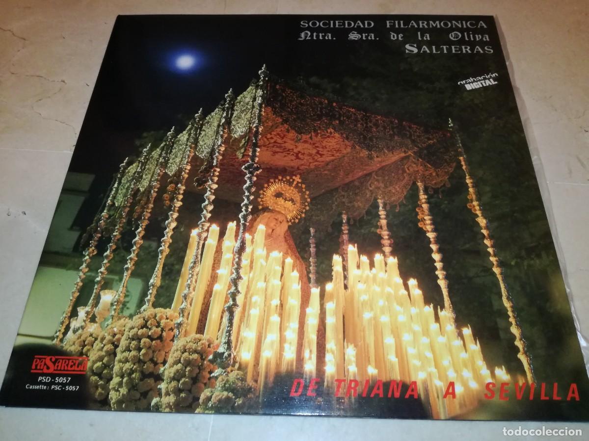 Disques de vinyle: SOCIEDAD FILARMONICA NTRA. SRA. DE LA OLIVA SALTERAS-DE TRIANA A SEVILLA-GATEFOLD
