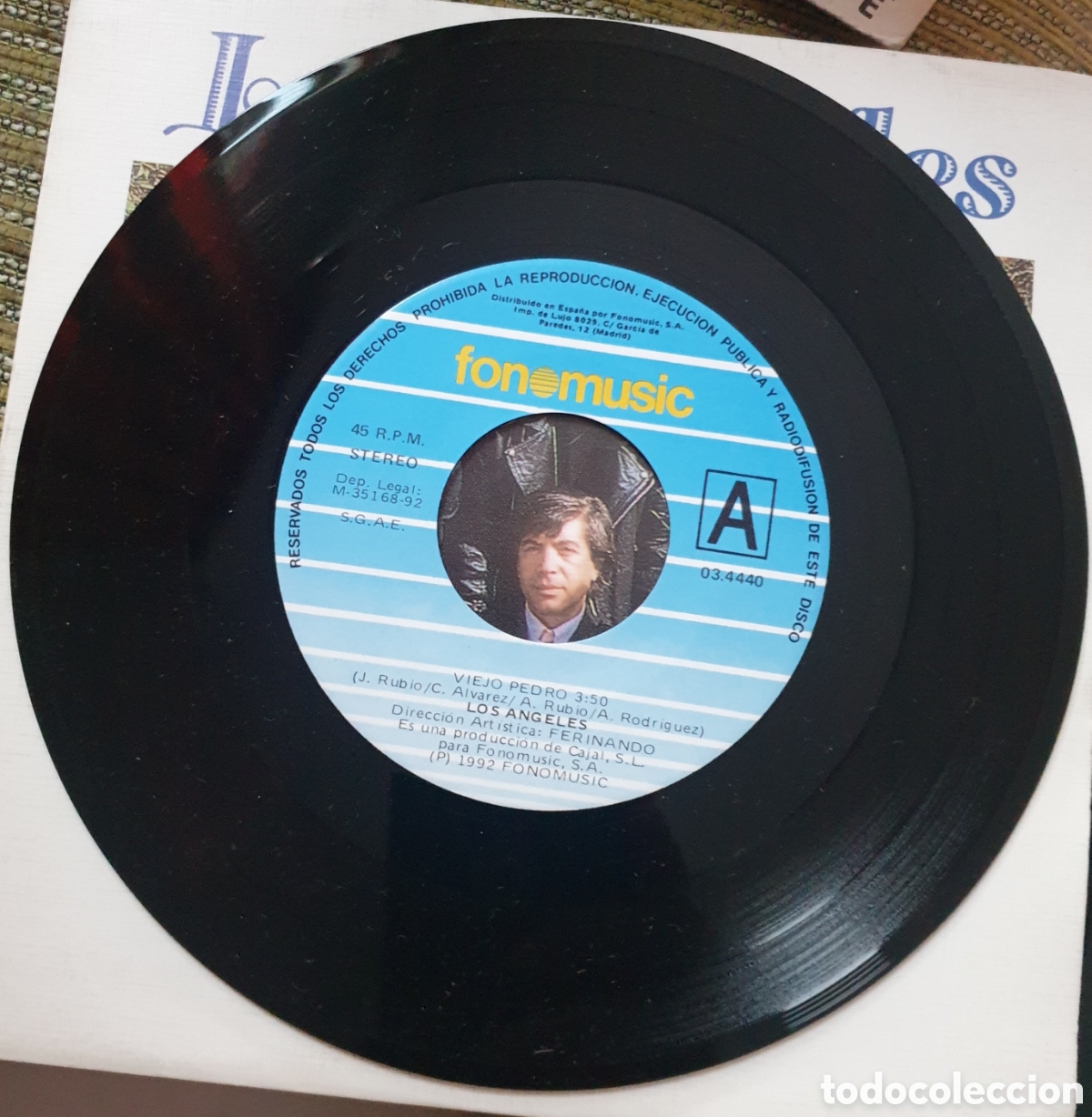 Discos de vinilo: Los &Aacute;ngeles - viejo pedro - Foto 2