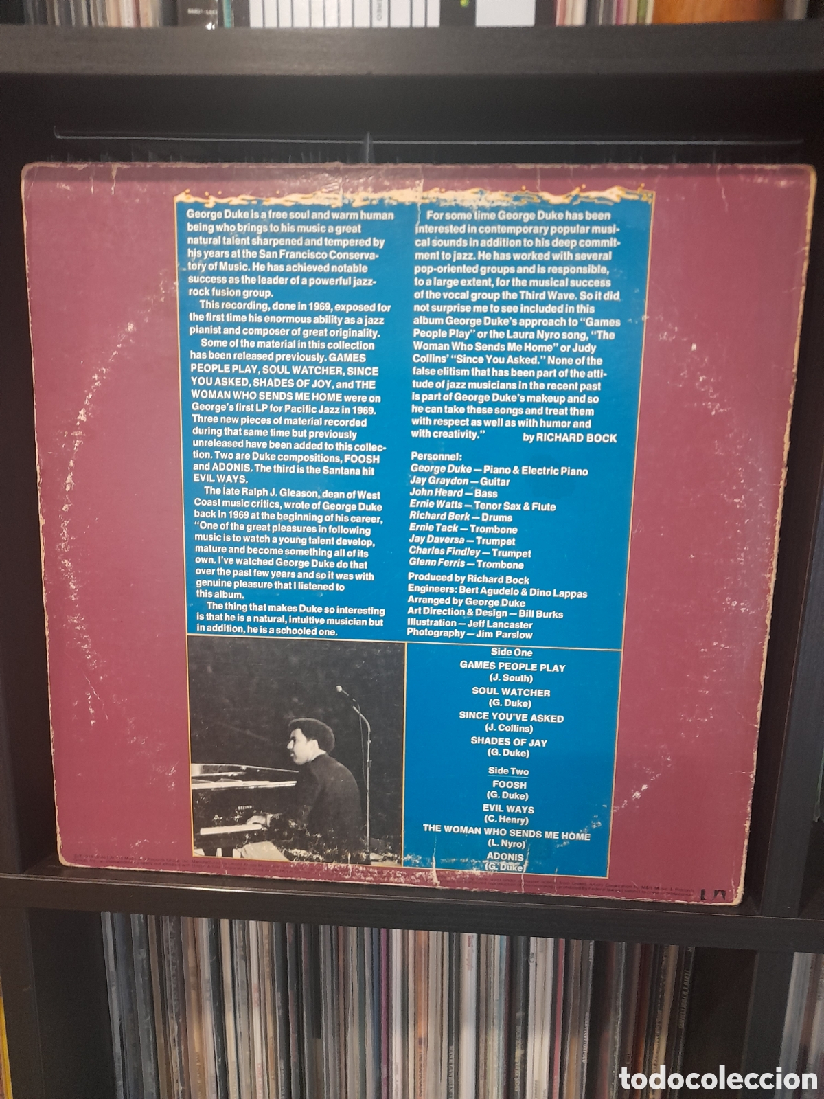 Discos de vinilo: GEORGE DUKE, PACIFIC JAZZ - Foto 2