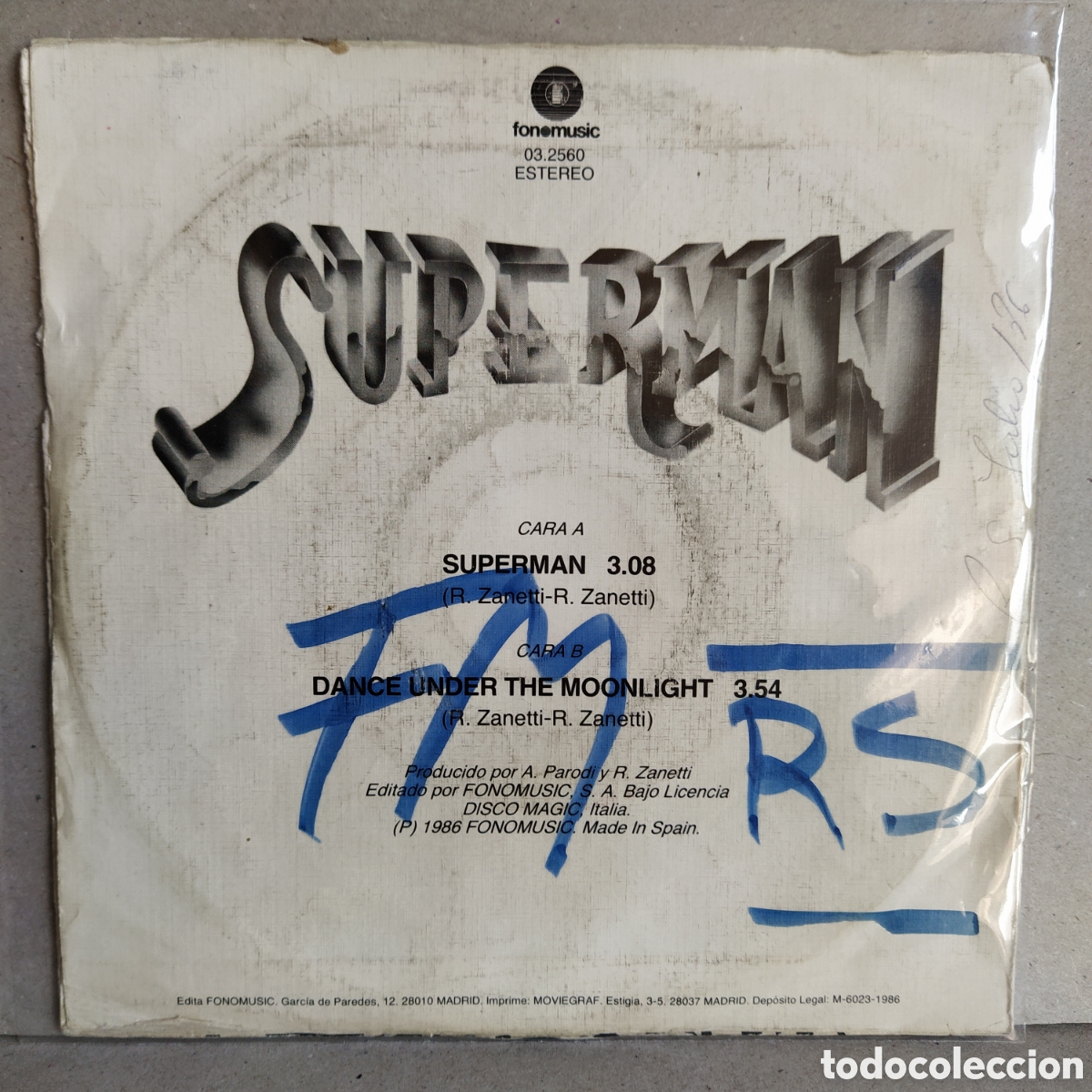 Discos de vinilo: Stargo - Superman (7&rdquo;, Single) - Foto 2