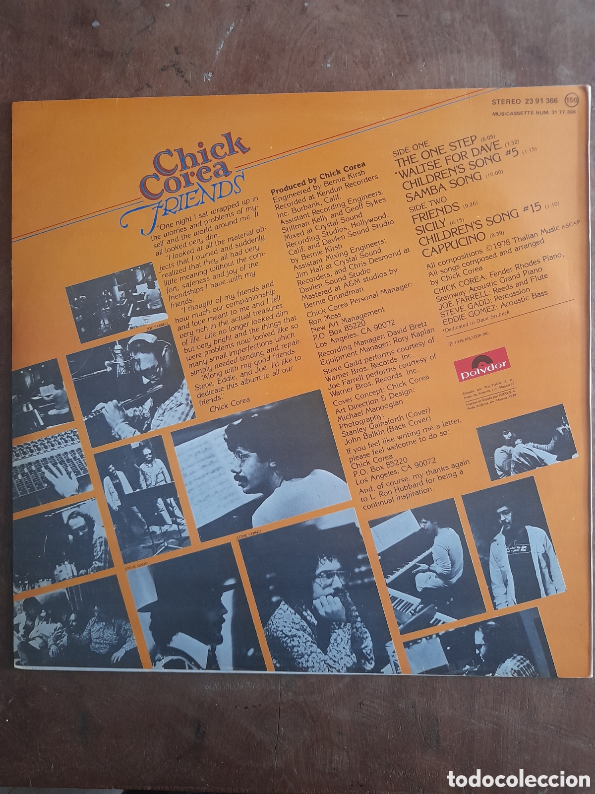 Discos de vinilo: CHICK COREA, FRIENDS - Foto 2